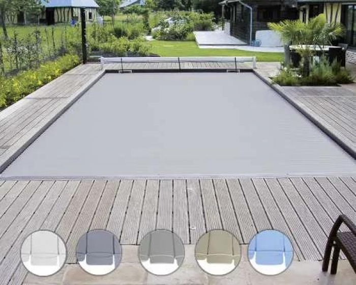 Volet piscine manuel 8 x 4 m Piscines HydroSud