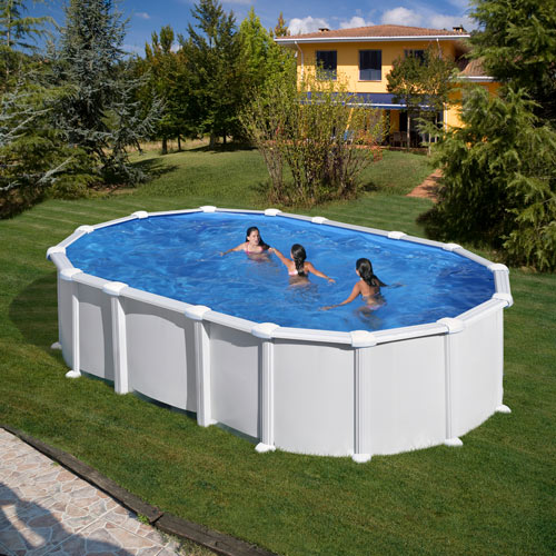 piscine acier sans jambe de force