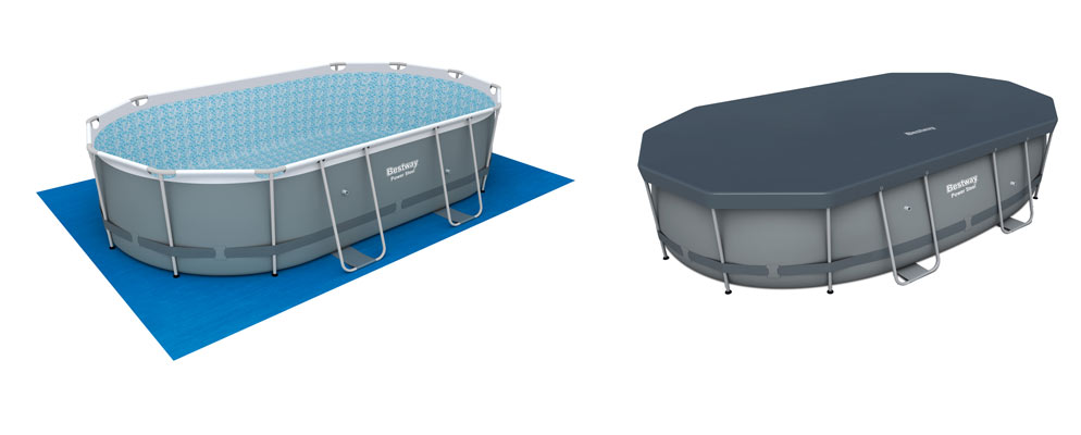 bache piscine bestway steel pro