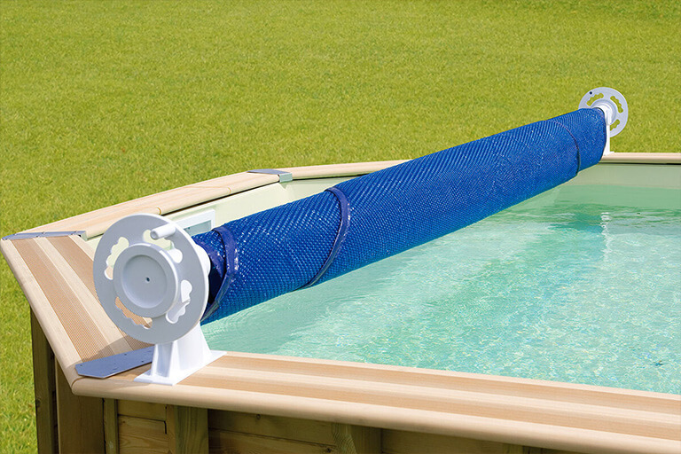 bâche à bulles pour piscine hors-sol