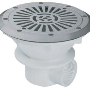 Bonde de fond liner ø 210 mm grise