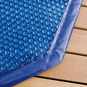 Bâche à bulles piscine bois Bahia/Linéa 15,50 x 3,50 m