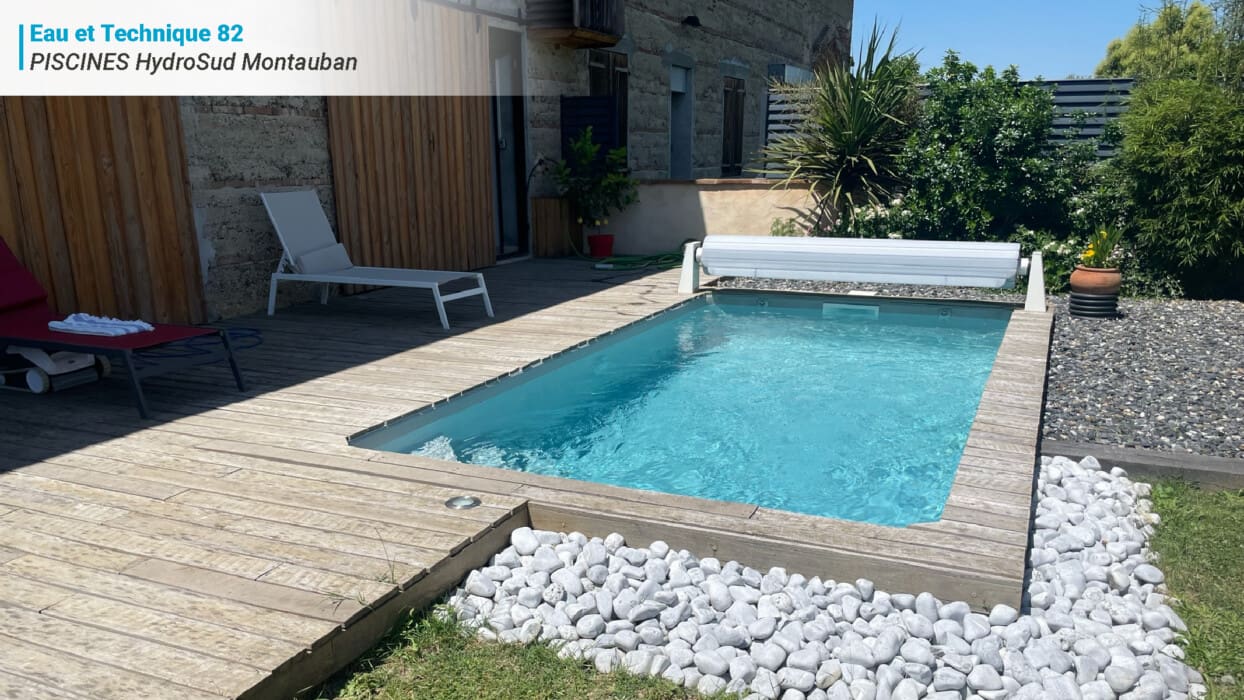 Mini piscine faite par PISCINES HydroSud Montauban
