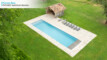 Maxi piscine avec poolhouse