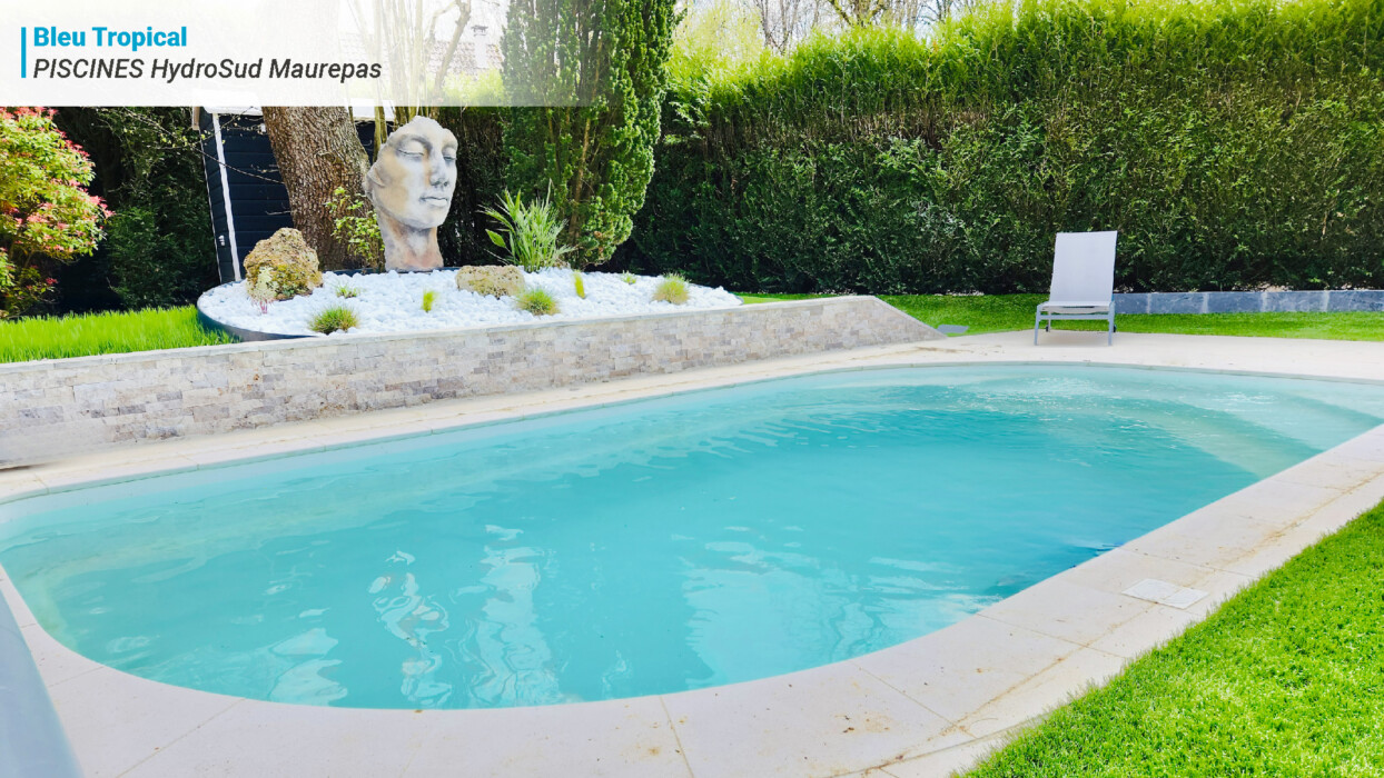 piscine coque blanche