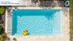 piscine coque vue drone